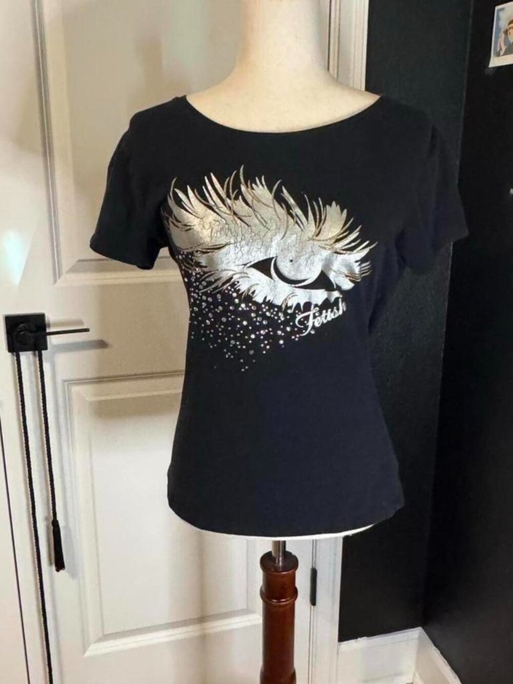 Women's Black T-shirt
